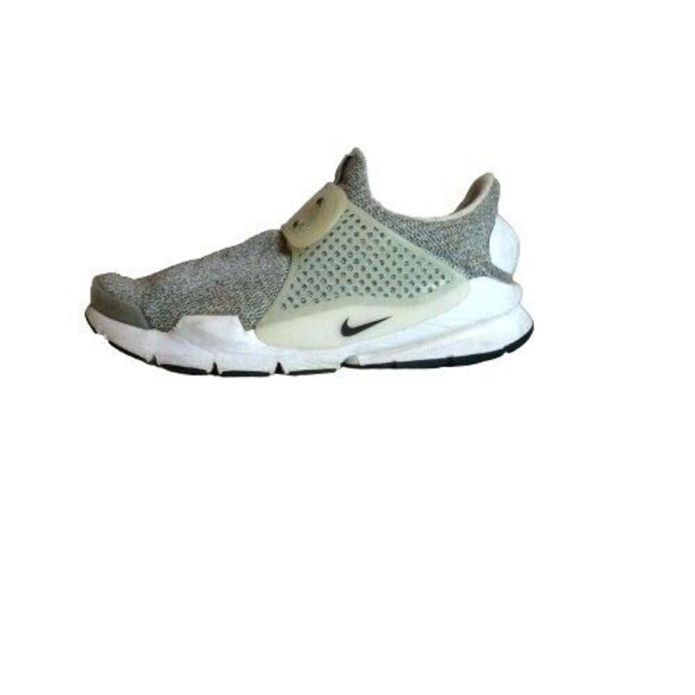 Nike Sock Dart SE 862442-100 Women's Shoes Size 8 Grey‎ & White